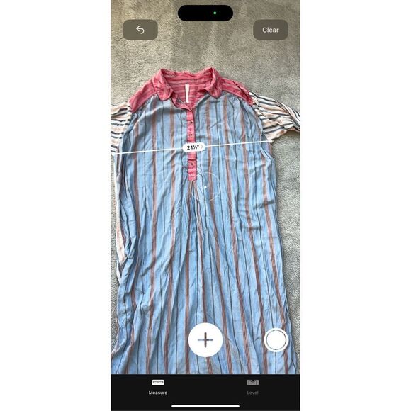 NWOT By Anthropologie True Midi Dress Striped Printed kaftan, Small $168 F13 - Picture 9 of 11